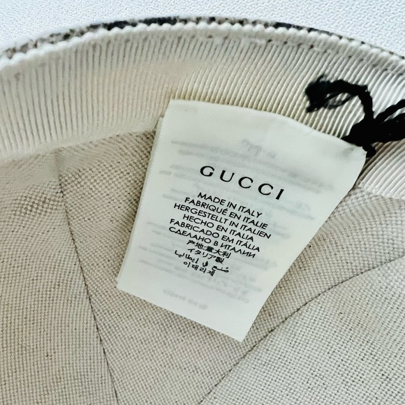 Gucci GG Supreme Apple Baseball Hat Sz M - Picture 6 of 7